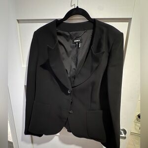 DKNY Women's Elegant Black Suit Jacket